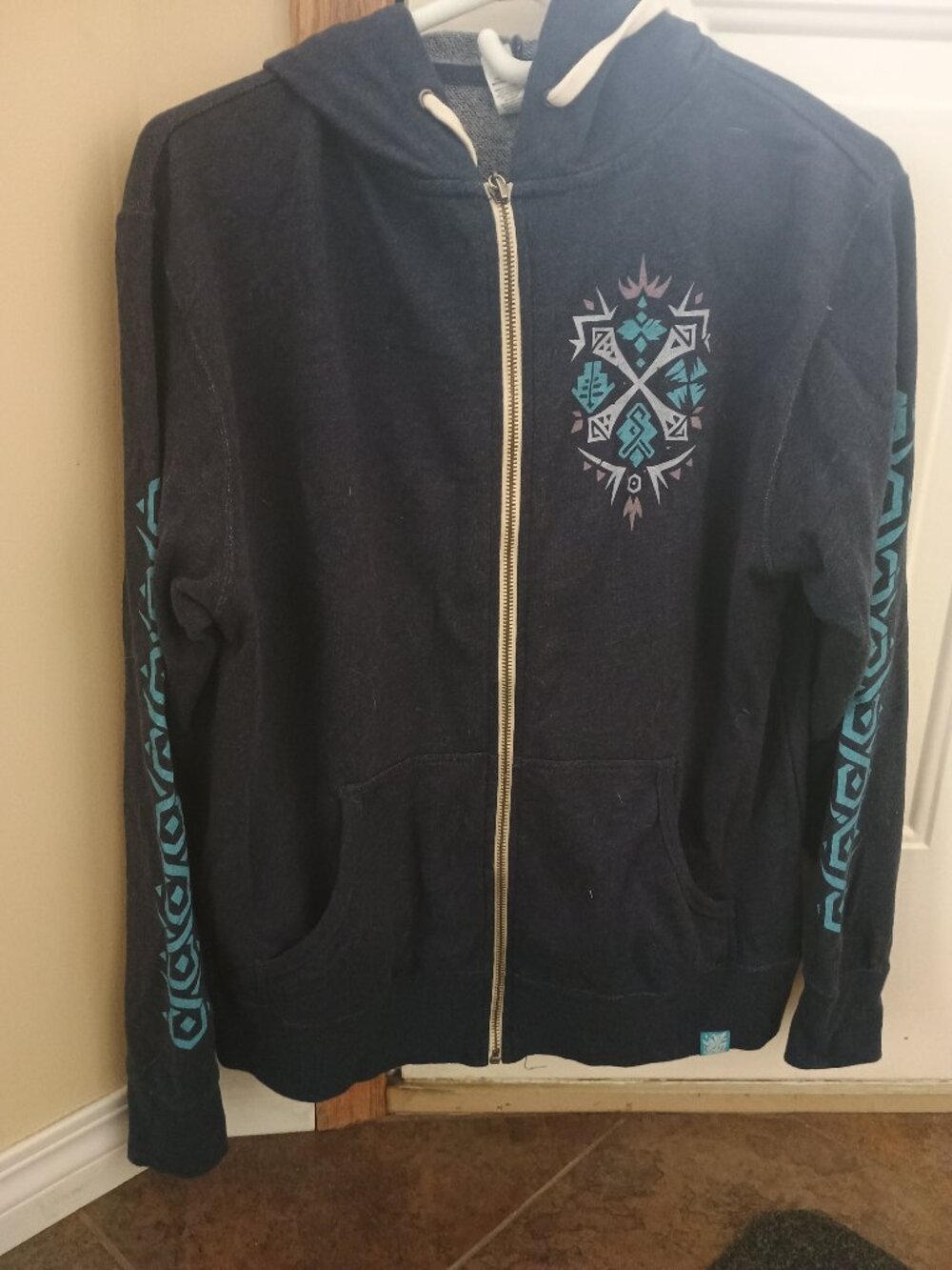 Monster Hunter Velkhana zip hoodie